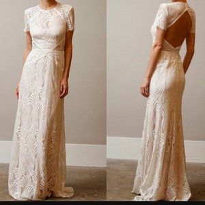 BHLDN Watters Beilin Gown - Size 4